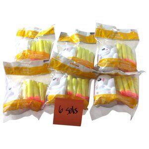 Lot of 6 Way to Celebrate Easter Bunny Dart Popper w/ 10 Foam Darts & 1 Shooter